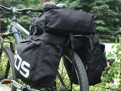 3-in-1 bagagedrager fietstas