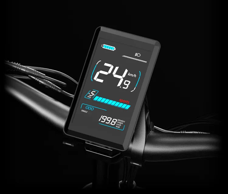 Kleurrijk slim LCD-display