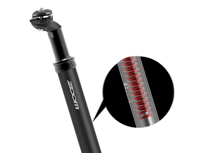 Geveerde zadelpen voor e-bike