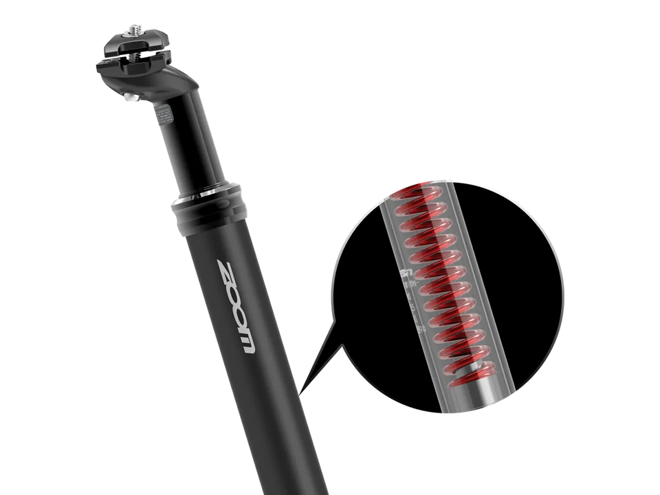 Geveerde zadelpen voor e-bike